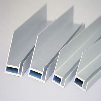 6000 Series Aluminum Solar Panel Frame Square Shape Heat Insulation