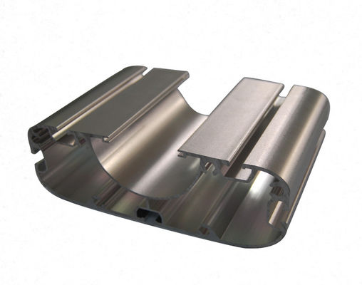 Wall Anodizing Curved Aluminium Profile Heat Insulation Attractive Looking