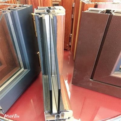 Stylish Aluminium Alloy Windows Swing Open And Vertical Opening Pattern