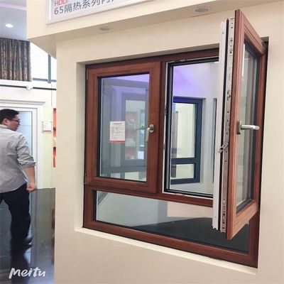Waterproof T3-T8 Aluminium Window Frame Profiles Environment Friendly