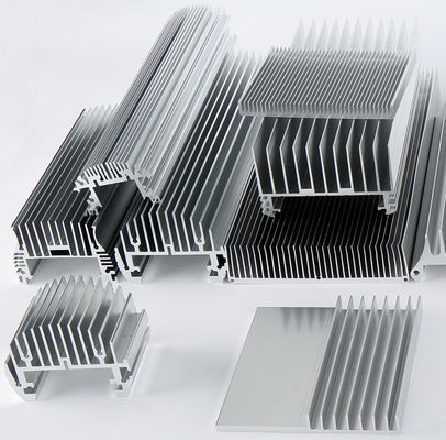 Multifunctional Extrusion Aluminium Profiles  Louver And Heat Sink Use