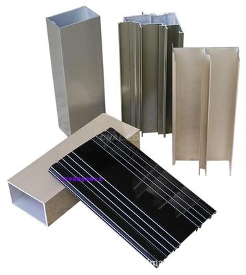 Heat Insulation Aluminium Door Frame Profile Easy To Clean And Maintain