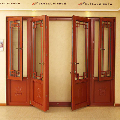 Single Glass Aluminum Door Profile  Easy To Installation And Disassembly