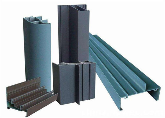 6063 T5 Anodized Aluminum Channel Extrusion Profiles Building Type
