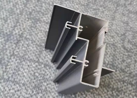 1.2mm  Solid Anodized Extrusion Aluminum Profiles Window Bottom Frame