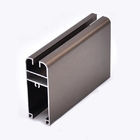 Customized Cabinet Door Aluminum Alloy Frame Profile Anodizing Powder Coating Surface