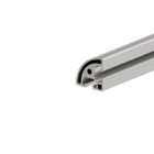 OEM Anodized Aluminium Profile Track Aluminium Extrusion Corner Profiles Corner Joint