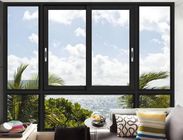 3 Tracks Aluminium Sliding Window Profile Double Glazed Window Profiles OEM Design
