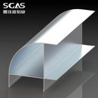 Cleanroom Aluminum Extrusion Profile For Prefabricated Houses  Anodized T Aluminum Profile For Cleanroom