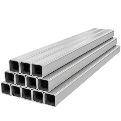 Factory Direct Sale 40x40 Aluminum Alloy Square Tube Decoration Material Rectangular Tube