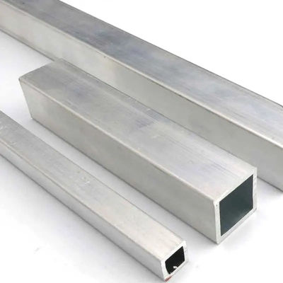 Factory Direct Sale 40x40 Aluminum Alloy Square Tube Decoration Material Rectangular Tube