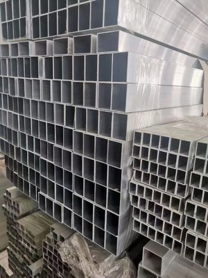 6061 Sizes Rectangular Anodized Extruded Alloy Price Square Tubing Metal Tube Aluminum Pipes