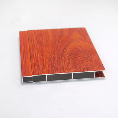 6063 Aluminium Box Rectangular Profile Wood Grain Square Aluminium Profile Aluminum Tube
