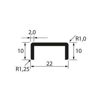 U Channel Aluminium Rail 6063 U-Shape Aluminum Channel Aluminium Alloy For Channel Rail Price