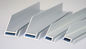 U Shaped Aluminium Extruded Profiles Commercial Aluminium Solar Panel Frame