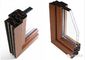 Modern Design Aluminum Window Frame Extrusions Delicate Smooth Surface