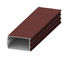 6000 Series Square Wood Grain Aluminum Extrusion T3-T8 0.8-3.0mm Length
