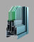 Sliding Glass Aluminium Window Extrusions Eco Friendly ISO9001CE Certificated