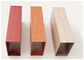 Thickness 2.0MM Different Color Wood Grain Aluminum Extrusion Profile