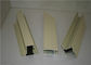 6005A  6M Milky White Powder Coated Aluminum Profiles Extrusions