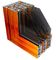 6063 T5 T6 Wood grain transfer printing External Aluminum Alloy Door Anti Corrosion