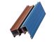 Thermal Break Solid Colourful Alloy Extrusion Profiles Industrial grade
