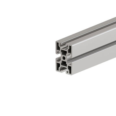 50100 Extrusion Aluminum Profiles Silver Mill Finish Or Anodizing National Standard