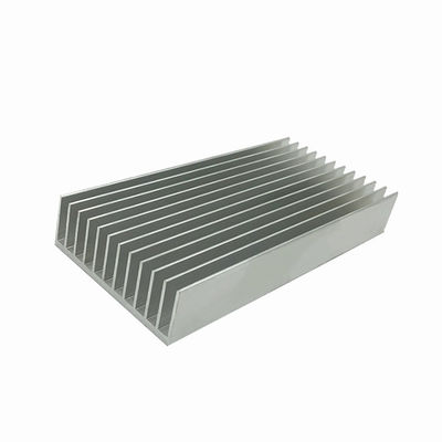 6063 Aluminium Heatsink Profile Thick Wall Extruded Aluminum Electronic Enclosure