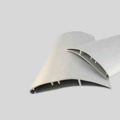 White Aluminum Rolling Shutter Profile 6063 Roller Shutter Slats