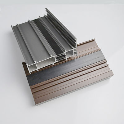 6063 T5 Window Frame Sections 6m Anodized Aluminium Extrusion