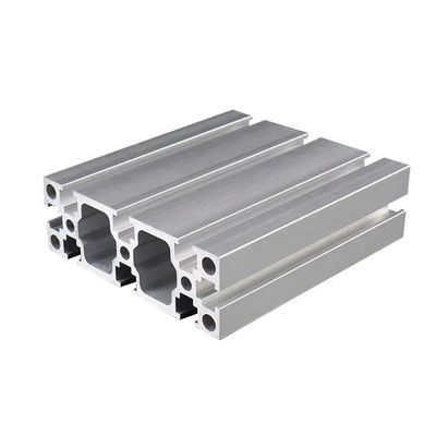 Extruded Aluminum Channel Profile With Custom Dimensions Anodized Finish