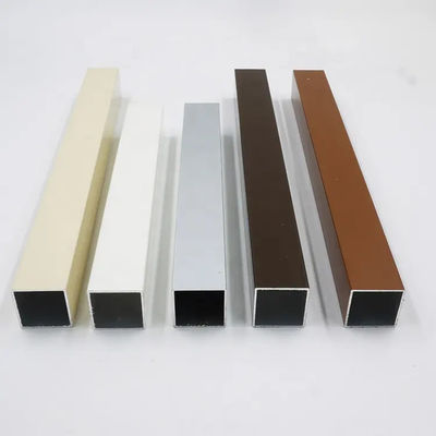 Customized Size Square 2X2 Aluminum Structural Aluminum Alloy Hollow Tube